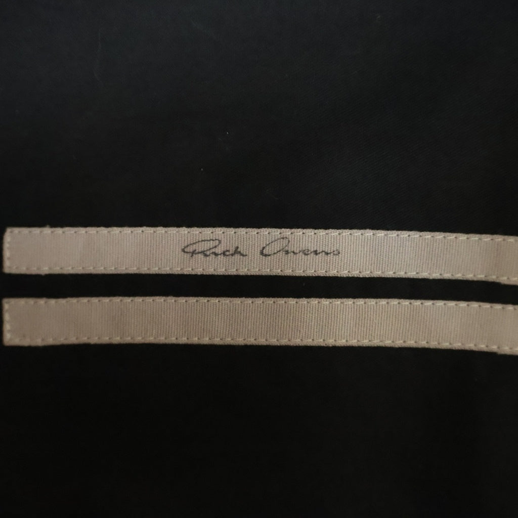 Rick Owens(リックオウエンス) CLASSIC FLIGHT JACKET クラシック フライト ジップアップ ボンバー ジャケット ブラック RU01F2778-THD
