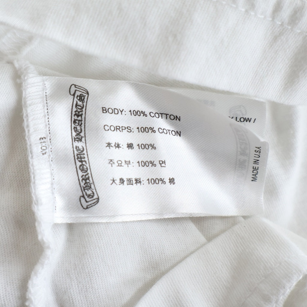 CHROME HEARTS(クロムハーツ) CH T-SHIRT LTD ST.BARTH セントバース限定 ホースシュープリント 半袖Tシャツ ホワイト