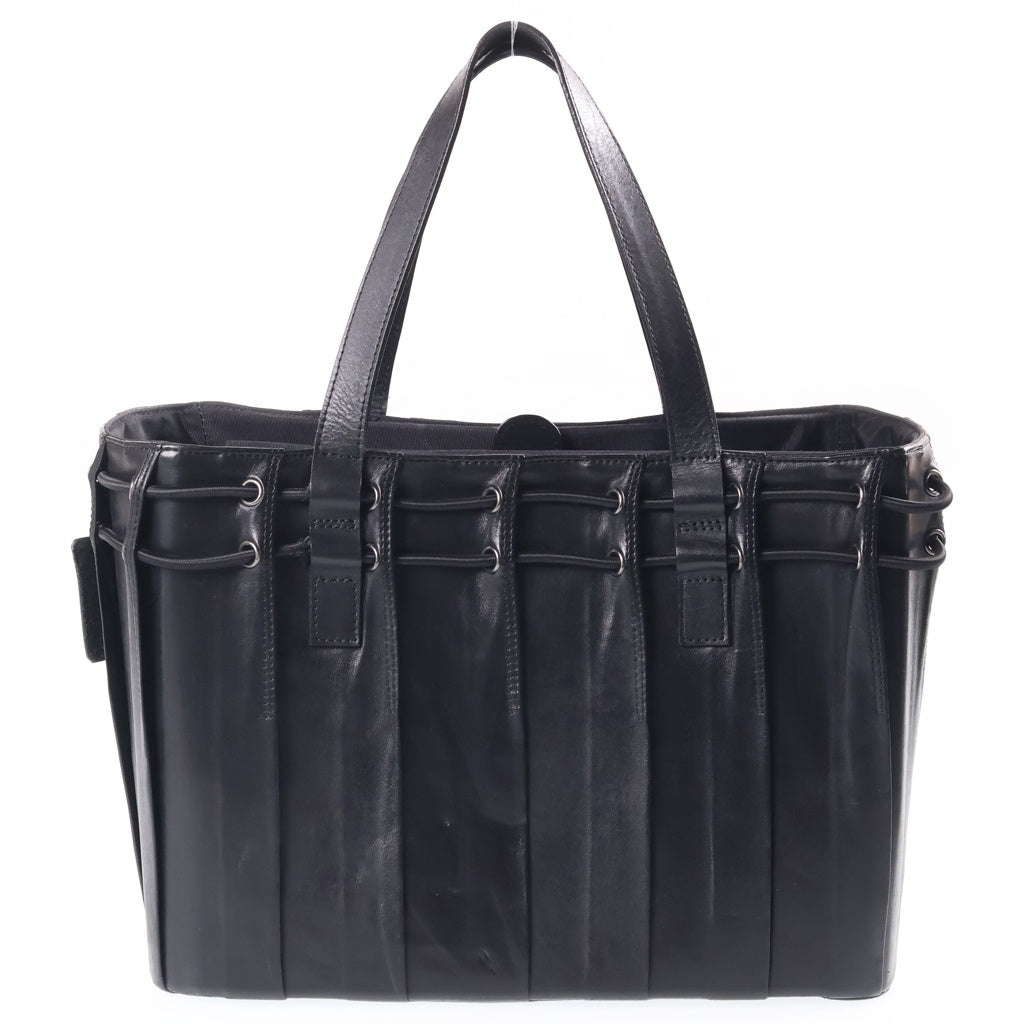 Jean Paul GAULTIER(ジャンポールゴルチエ) Leather Hand Bag レザー ハンドバッグ ブラック レディース