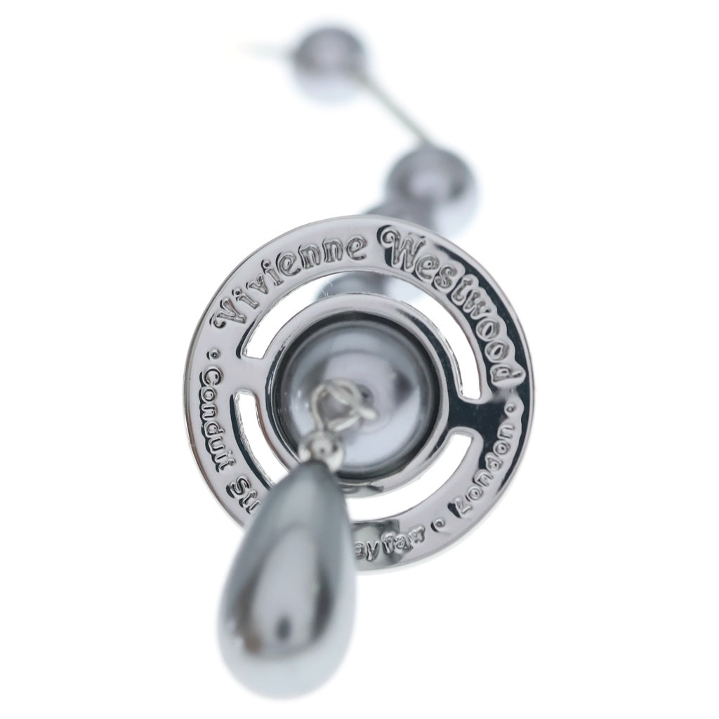 Vivienne Westwood(ヴィヴィアンウエストウッド) BROKEN PEARL LONG NECKLACE ブロークン パール ネックレス パープル レディース