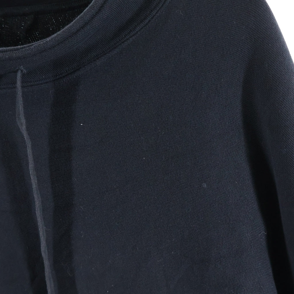 N.HOOLYWOOD(エヌハリウッド) LONG SLEEVE SWEAT SHIRT スタンドカラー プルオーバースウェットトレーナー ブラック 2231-CS03-062