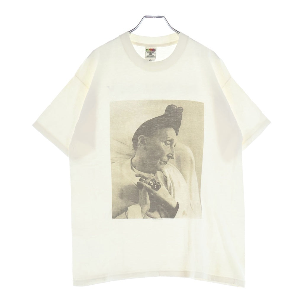 VINTAGE(ヴィンテージ) 90S MORRISSEY KILL UNCLE TOUR EDITH SITWELL PHOTO PRINT S/S TEE フォトプリント半袖Tシャツ カットソー ホワイト