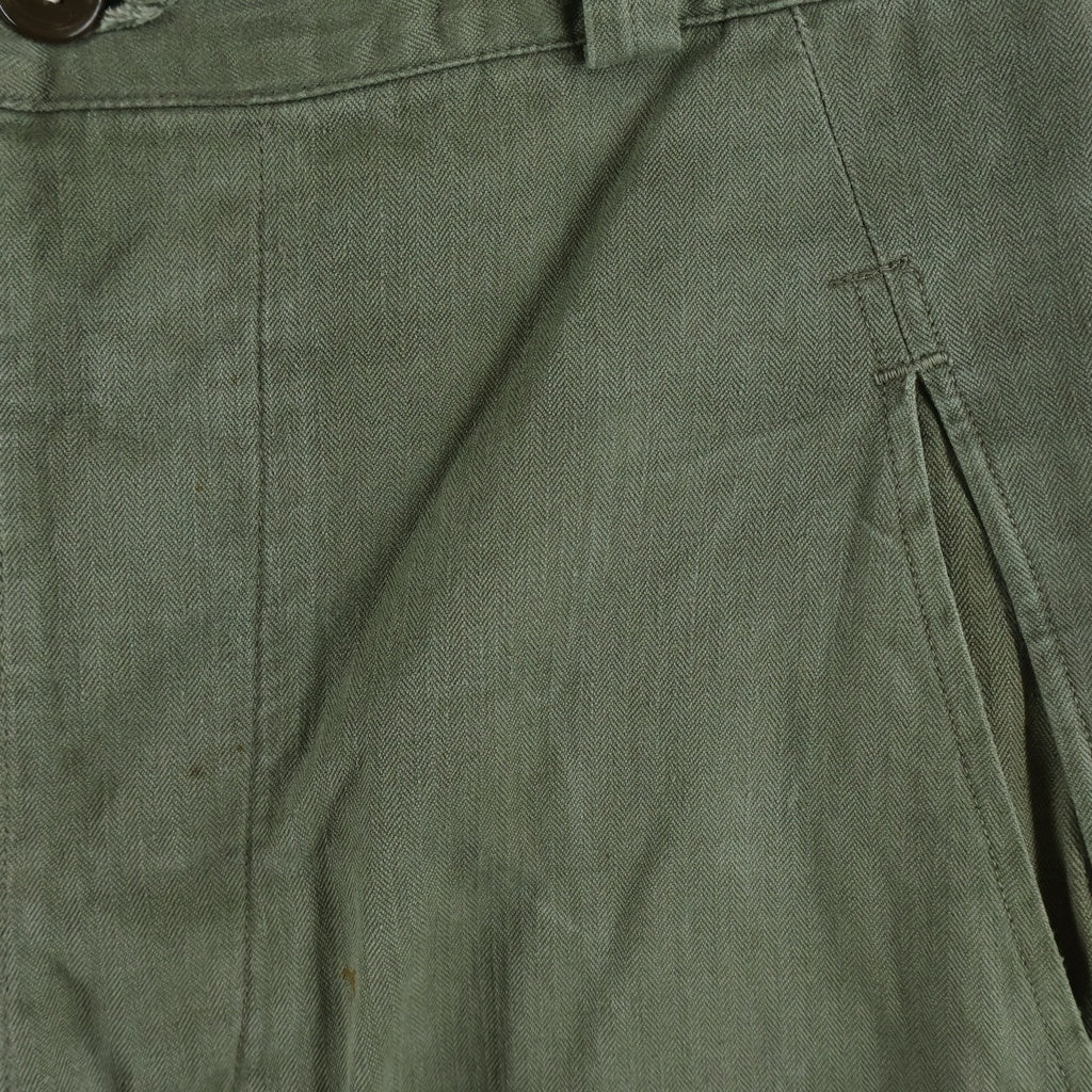 VINTAGE(ヴィンテージ) 50-60S M-47 フランス軍 後期型 マルチポケット カーゴパンツ カーキ