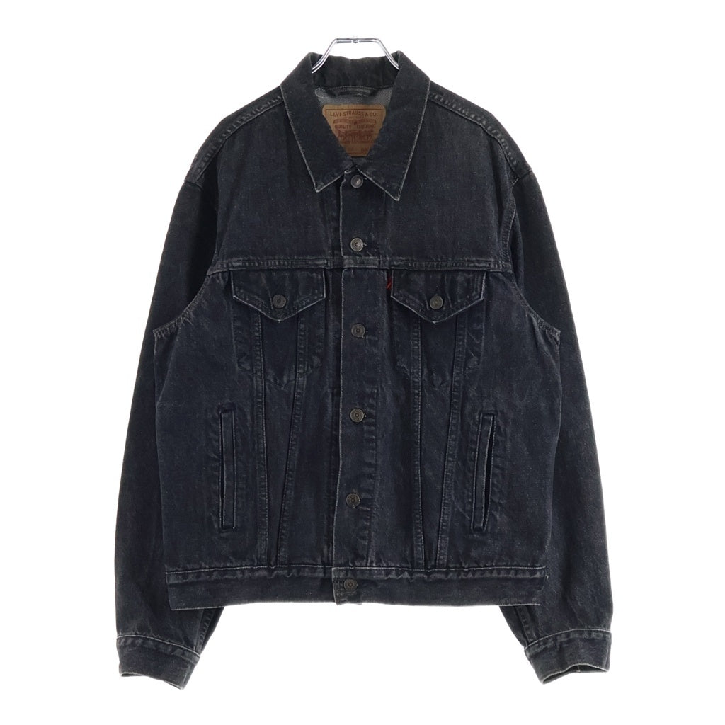 Levi's(リーバイス) 80s VINTAGE 70503-02 89年製 ヴィンテージ デニムトラッカージャケット 先染め ブラック
