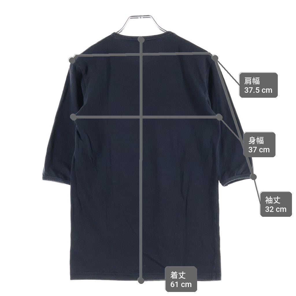 RAF SIMONS(ラフシモンズ) 02SS Archive テロ期 SOME DAY 5分袖 半袖Tシャツ カットソー ブラック
