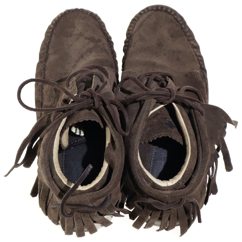 VISVIM(ヴィスヴィム) FMT SUEDO FRINGE SHOES スエード フリンジ シューズ ブラウン V00000610-02
