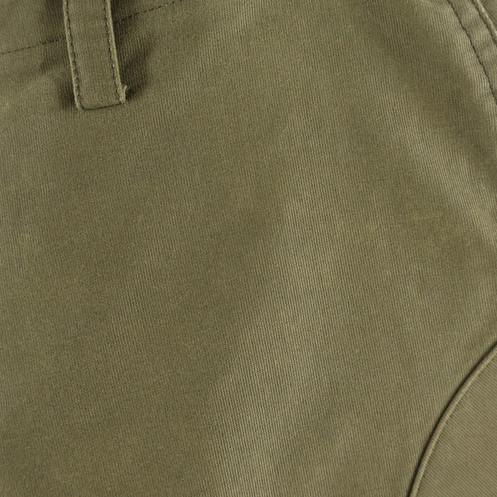 Y's(ワイズ) 24SS Short Pants Cotton 切り替え ショートパンツ コットン カーキ YS-P31-059