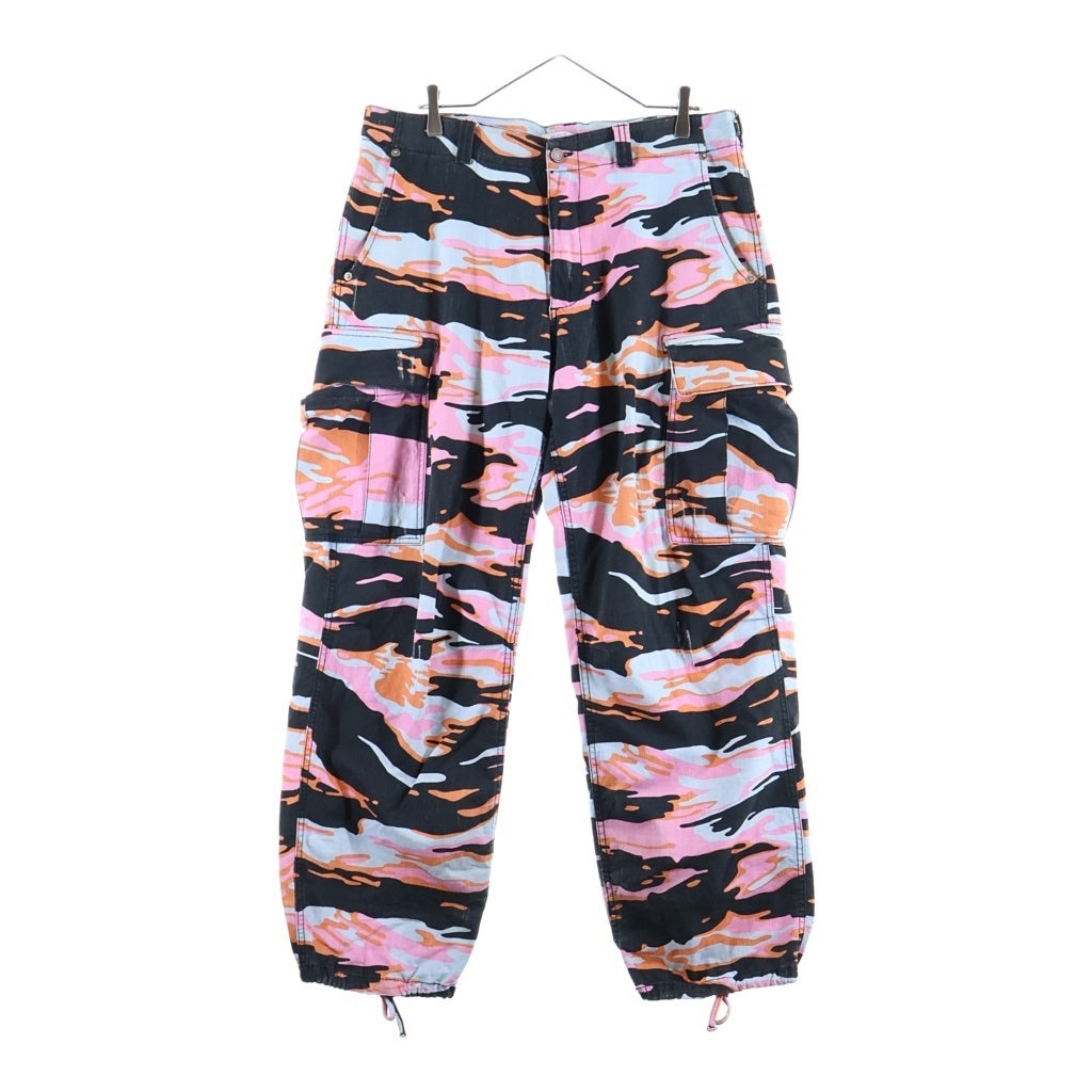 ERL(イーアールエル) Camouflage Cargo Pants カモフラージュ カーゴパンツ マルチカラー ERL06-P001-P002-P003