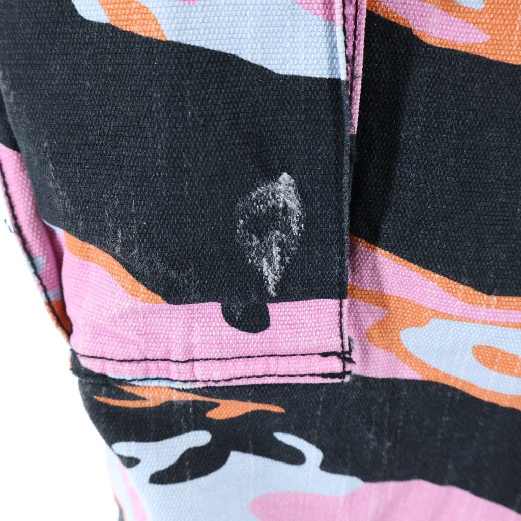 ERL(イーアールエル) Camouflage Cargo Pants カモフラージュ カーゴパンツ マルチカラー ERL06-P001-P002-P003