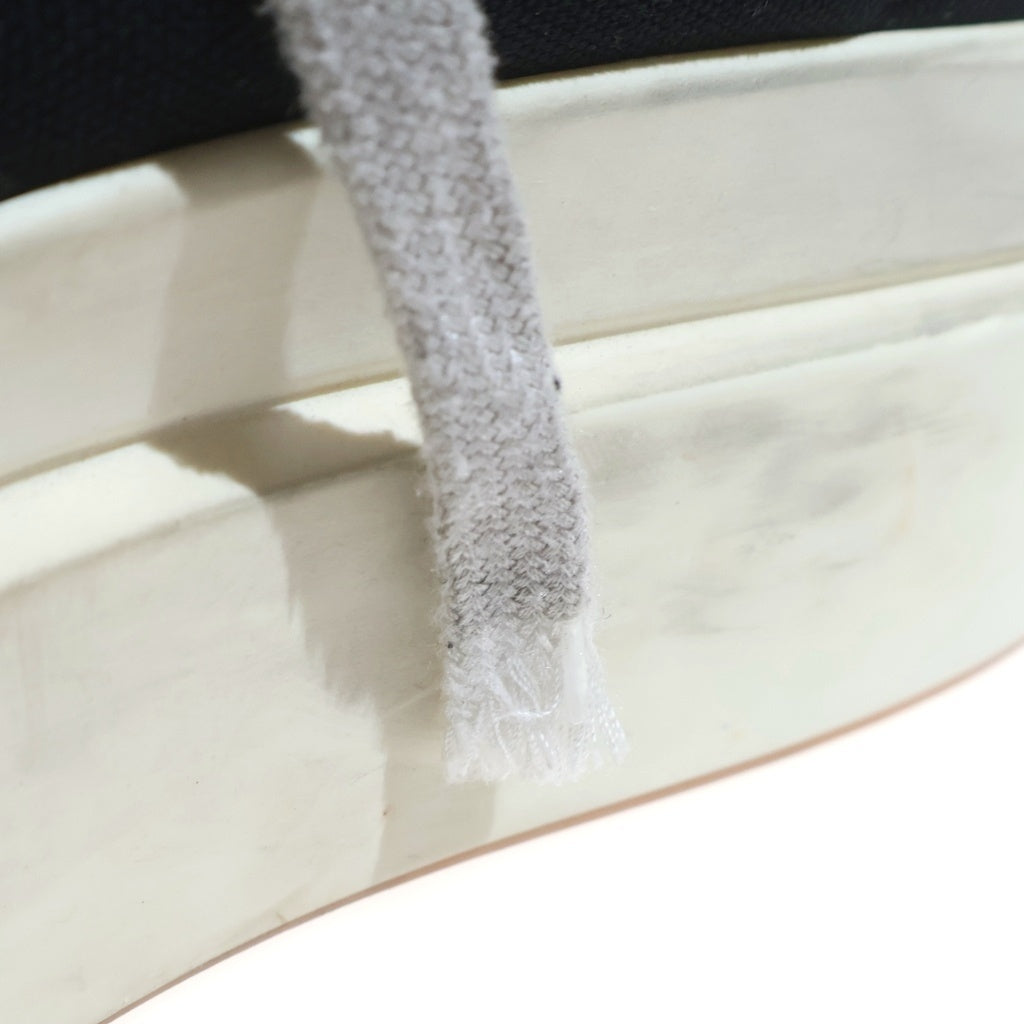BOTTEGA VENETA(ボッテガヴェネタ) Low Shoes バルカン ローカットスニーカー シューズ キャンバス 靴 ブラック/ホワイト