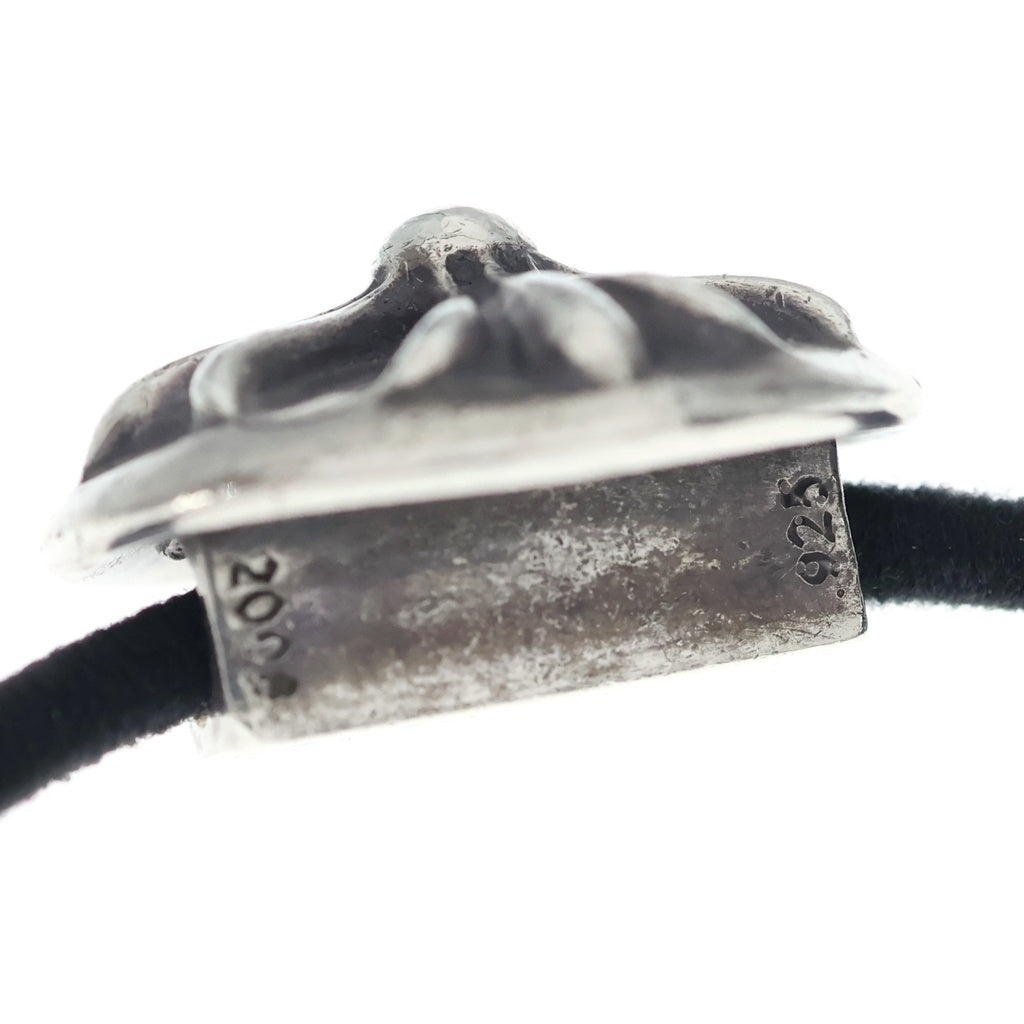 CHROME HEARTS(クロムハーツ) HAIRBAND クロスボール ヘアバンド ヘアゴムコンチョ シルバー BCA151 レディース