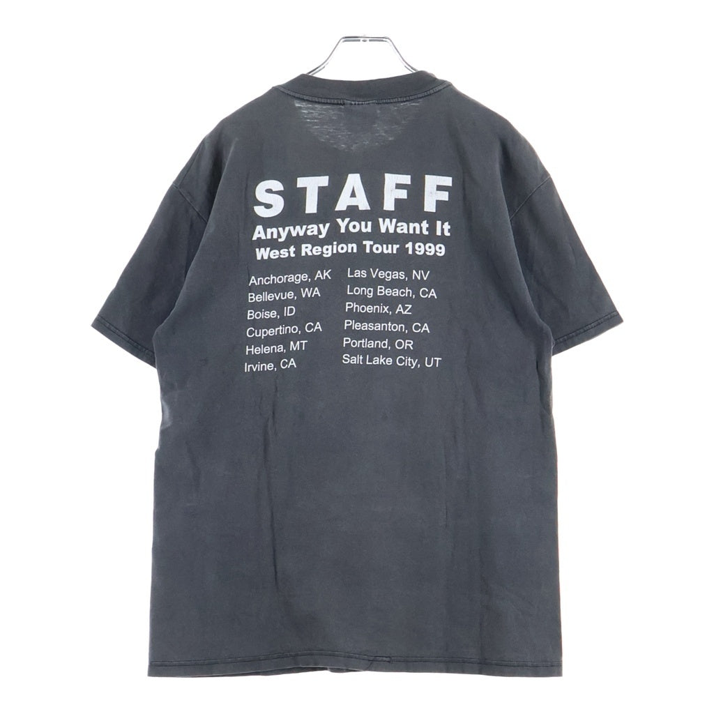 VINTAGE(ヴィンテージ) 90S COMPAQ JOURNEY BOOTLEG コンパック ジャニー ブートレグ クルーネック半袖Tシャツ