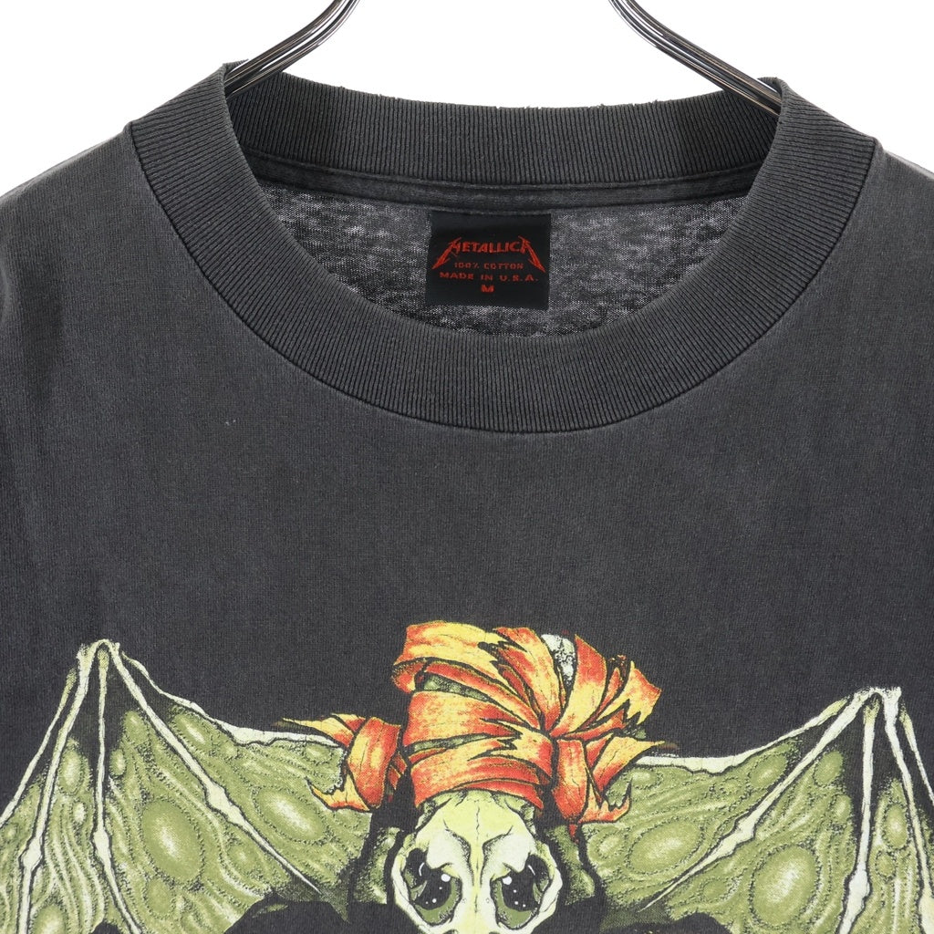 VINTAGE(ヴィンテージ) 90S METALLICA WHEREVER I MAY ROAM PUSHEAD DESIGNED PRINT S/S TEE メタリカ パスヘッド デザイン プリント半袖Tシャツ カットソー ブラック