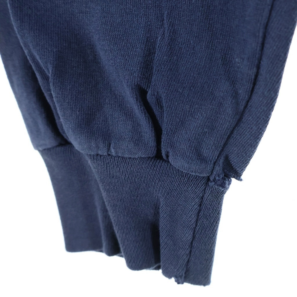 STUSSY(ステューシー) 80-90s OLD ラスタ クラウン サークルロゴ L/S Tee 長袖Tシャツ カットソー ネイビー