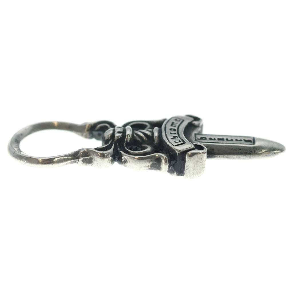 CHROME HEARTS(クロムハーツ) #5 DAGGER ZIP2 #5ダガーチャーム シルバーネックレストップ シルバー