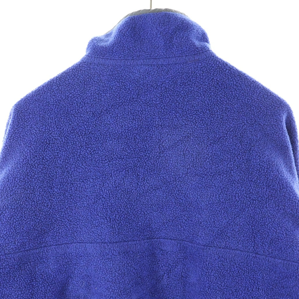 PATAGONIA(パタゴニア) 90s SYNCHILLA Snap-T 99年製 USA製 シンチラ スナップ ボタン フリース ネイビー