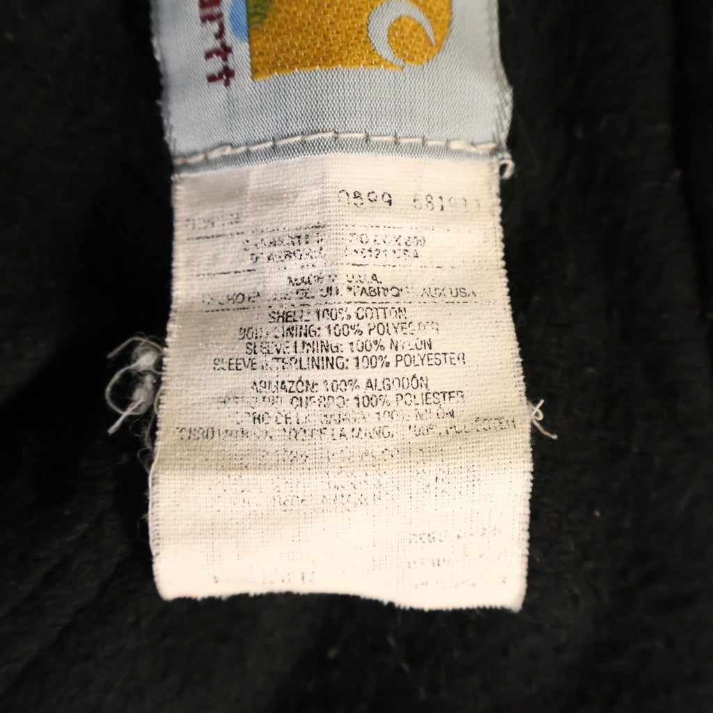CARHARTT(カーハート) 90-00s VINTAGE Active Zip Up Jacket ヴィンテージ アクティブ ジップアップ ジャケット ダック地 クリムゾン