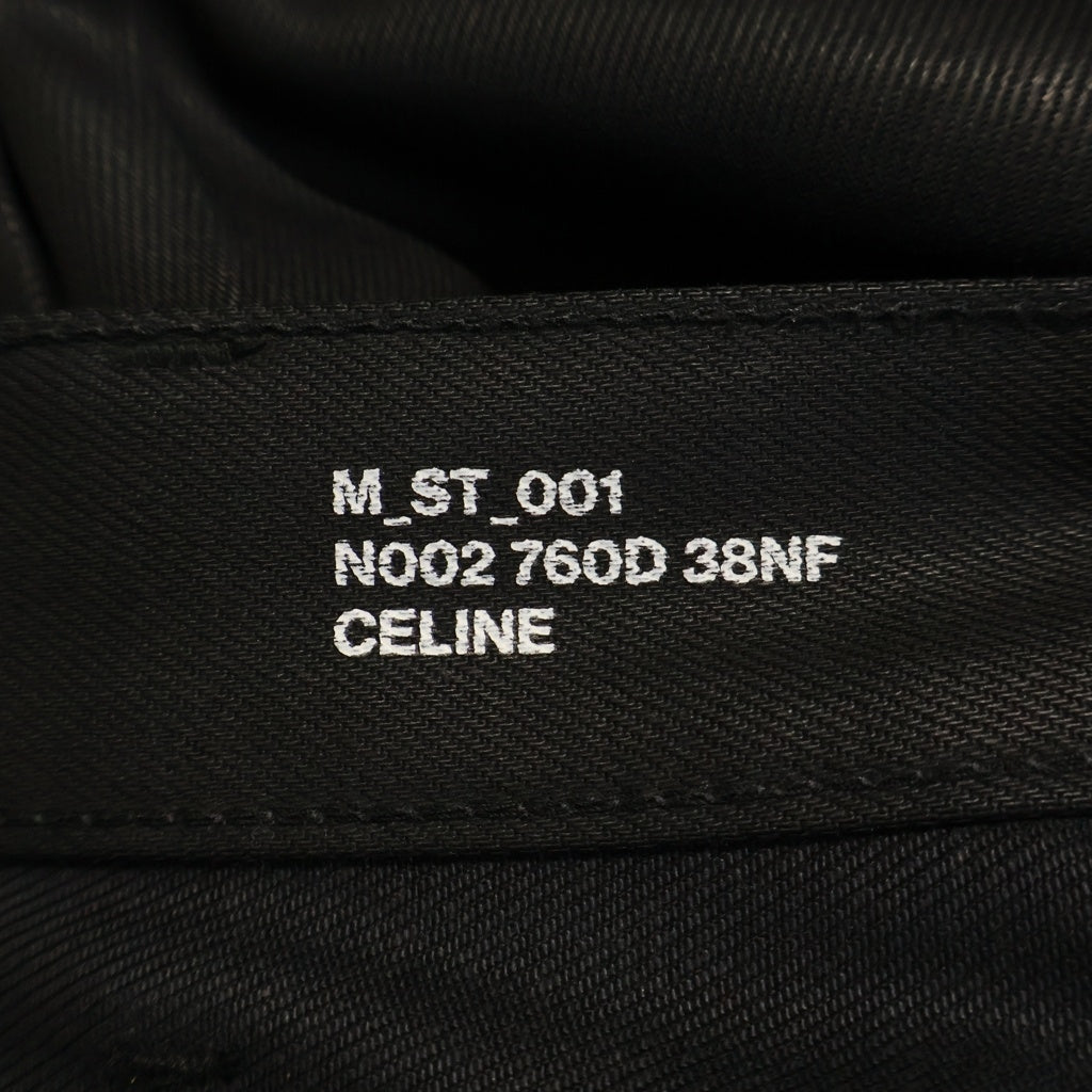 CELINE(セリーヌ) エディ期 Skiny Denim Pant 21ZZ5760D スキニーデニムパンツ ブラック