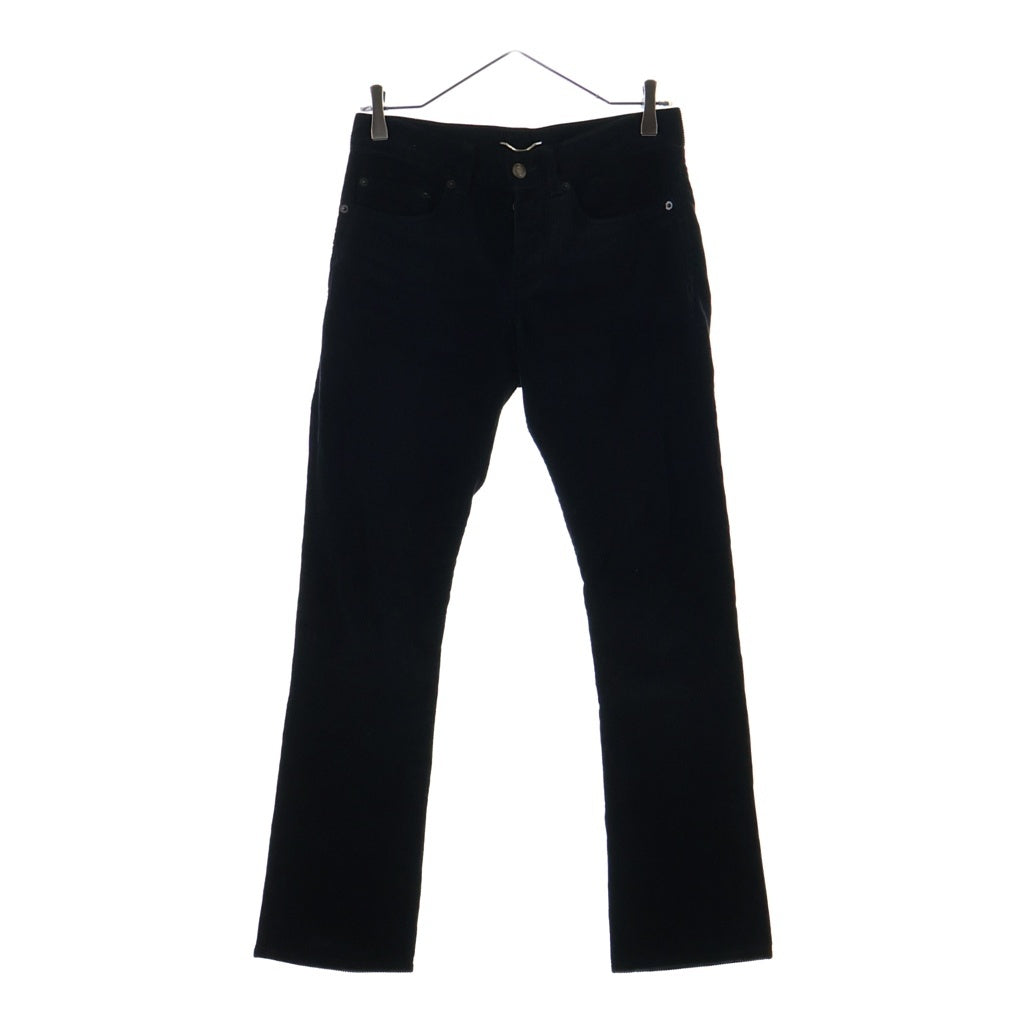 SAINT LAURENT PARIS(サンローランパリ) 18AW コーデュロイフレアパンツ 530365 Y825M ブラック