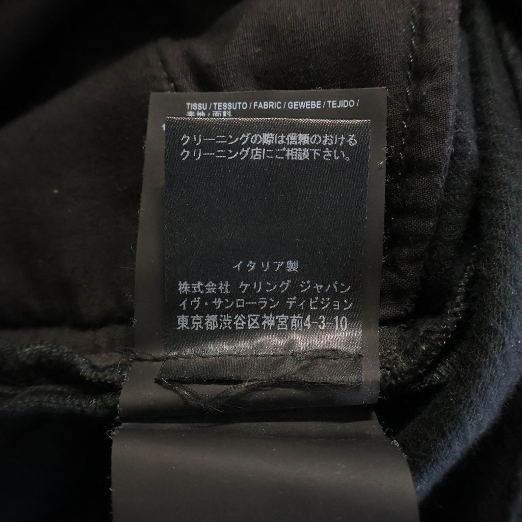 SAINT LAURENT PARIS(サンローランパリ) 18AW コーデュロイフレアパンツ 530365 Y825M ブラック
