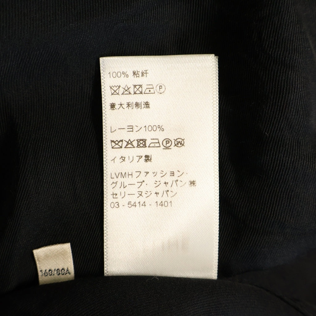CELINE(セリーヌ) 19SS ウエスタンレーヨン ロングスリーブ長袖シャツ 2C027400E ブラック