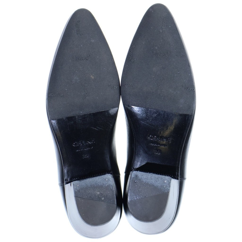 CELINE(セリーヌ) JACNO ジャクノ サイドゴアレザーブーツ ブラック