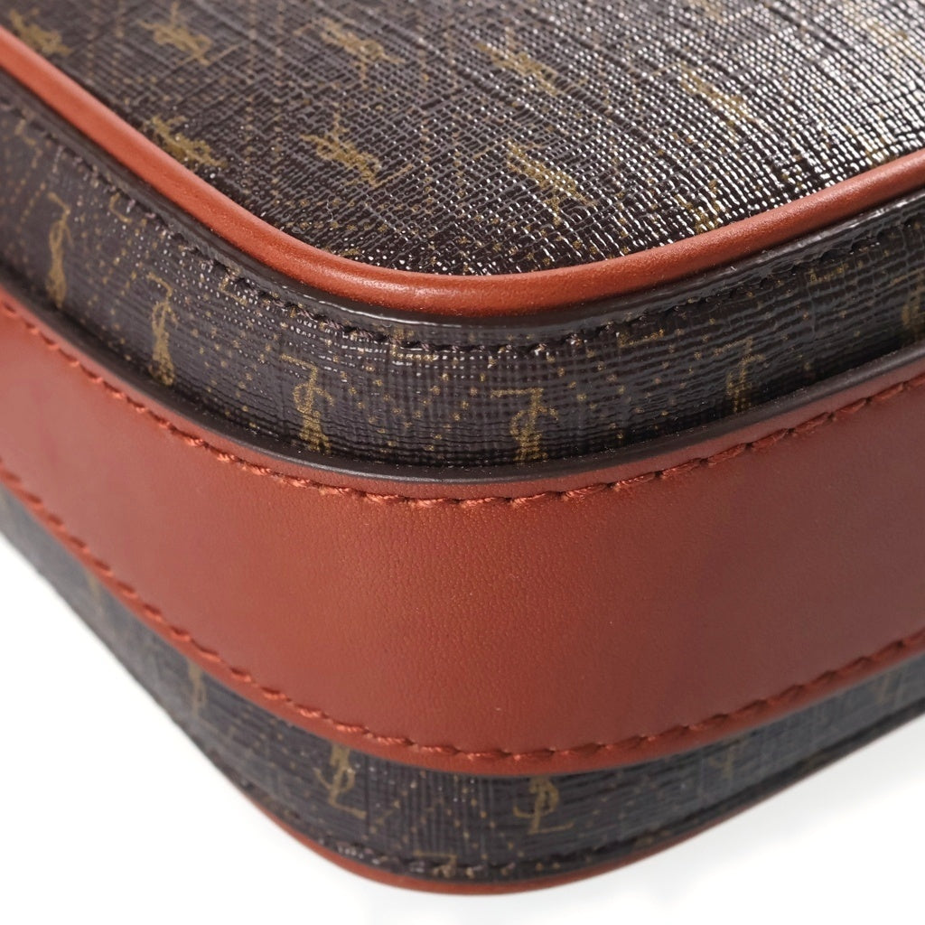SAINT LAURENT PARIS(サンローランパリ) Monogram Camera Bag カサンドラ カメラバッグ ショルダーバッグ ブラウン 669957 レディース