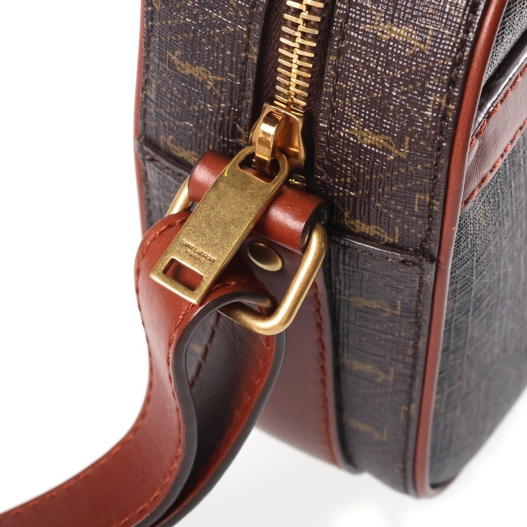 SAINT LAURENT PARIS(サンローランパリ) Monogram Camera Bag カサンドラ カメラバッグ ショルダーバッグ ブラウン 669957 レディース