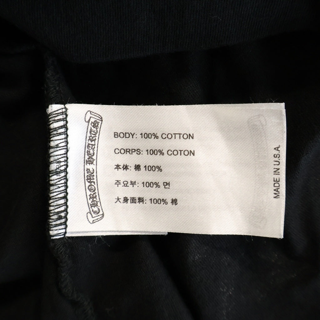 CHROME HEARTS(クロムハーツ) CH T-SHIRT LTD HONGKONG 香港限定 ホースシュープリント 半袖Tシャツ ブラック