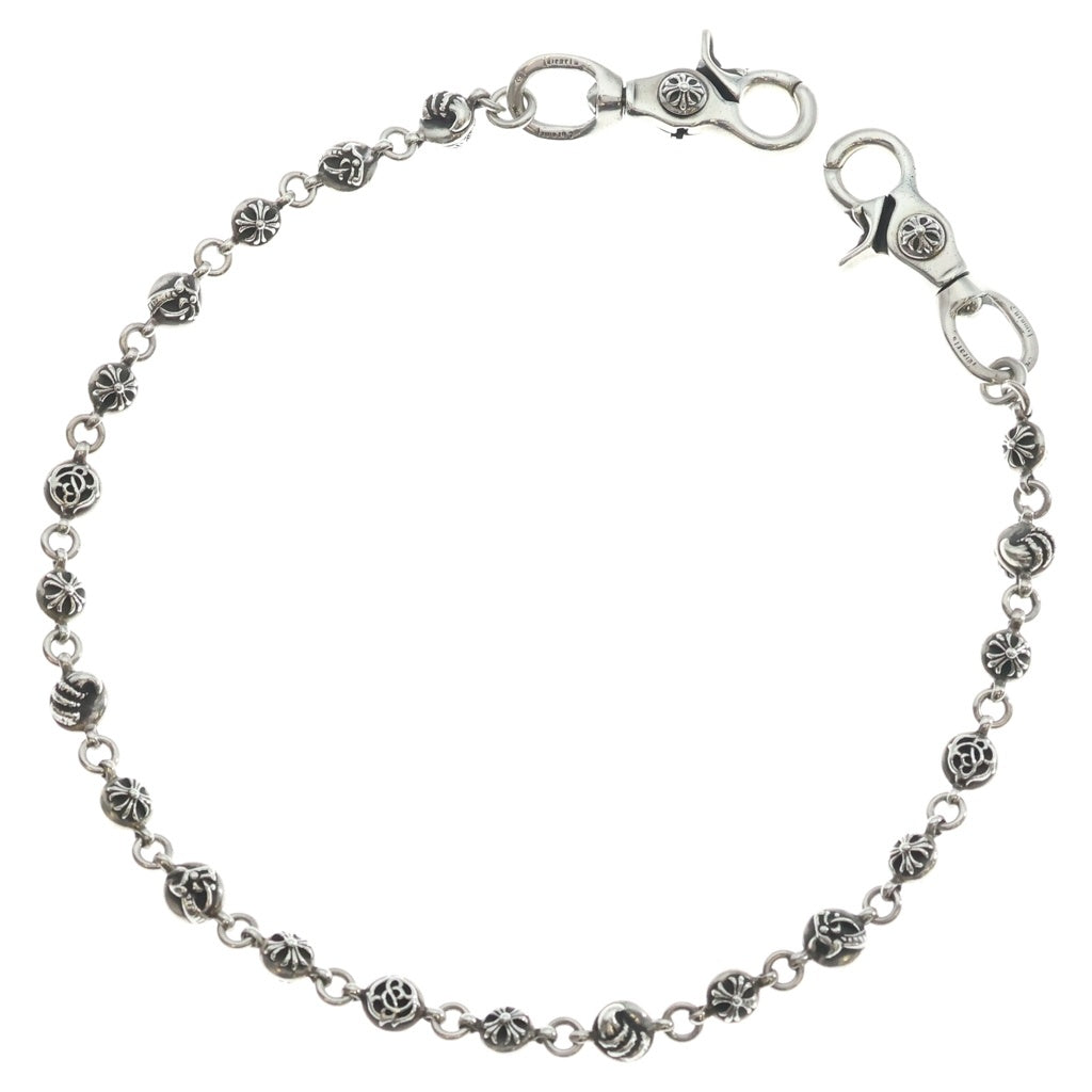 CHROME HEARTS(クロムハーツ) NO2 MULTIBALL LONG-T 2クリップロング#2 マルチボール ウォレットチェーン シルバー