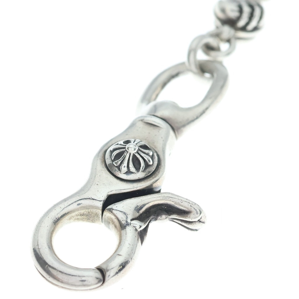 CHROME HEARTS(クロムハーツ) NO2 MULTIBALL LONG-T 2クリップロング#2 マルチボール ウォレットチェーン シルバー