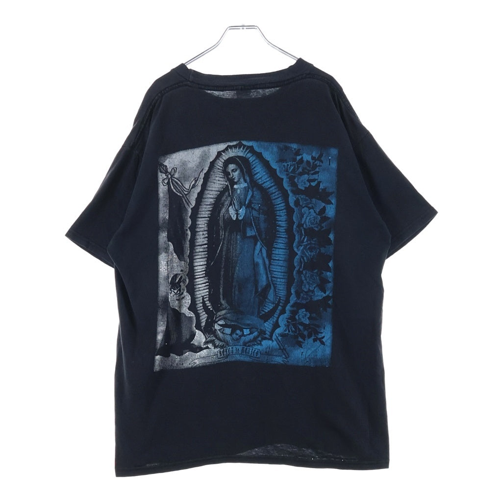 VINTAGE(ヴィンテージ) 90S MARIA SAINT JUAN DIEGO PRINT S/S TEE マリア 聖ファンディエゴ プリント半袖Tシャツ カットソー ブラック