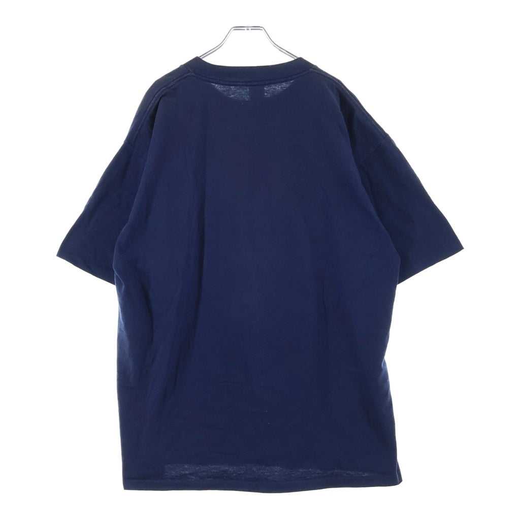 VINTAGE(ヴィンテージ) 90S MODERN ENGLISH GRAPHIC PRINT S/S TEE モダン・イングリッシュ グラフィック プリント半袖Tシャツ カットソー ネイビー