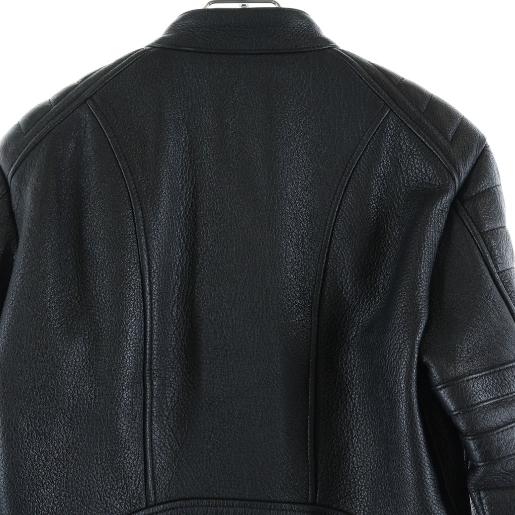 CELINE(セリーヌ) BIKER LETHER RIDERS JACKET フィービー期 バイカーレザーライダースジャケット ブラック 2 5H99/6287 レディース