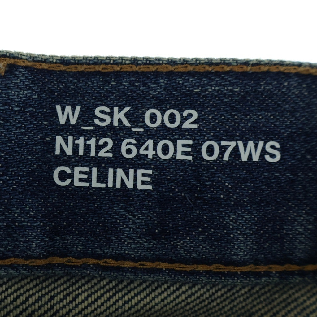 CELINE(セリーヌ) 19AW スキニーウォッシュドデニムパンツ ライトインディゴ レディース W-SK-002