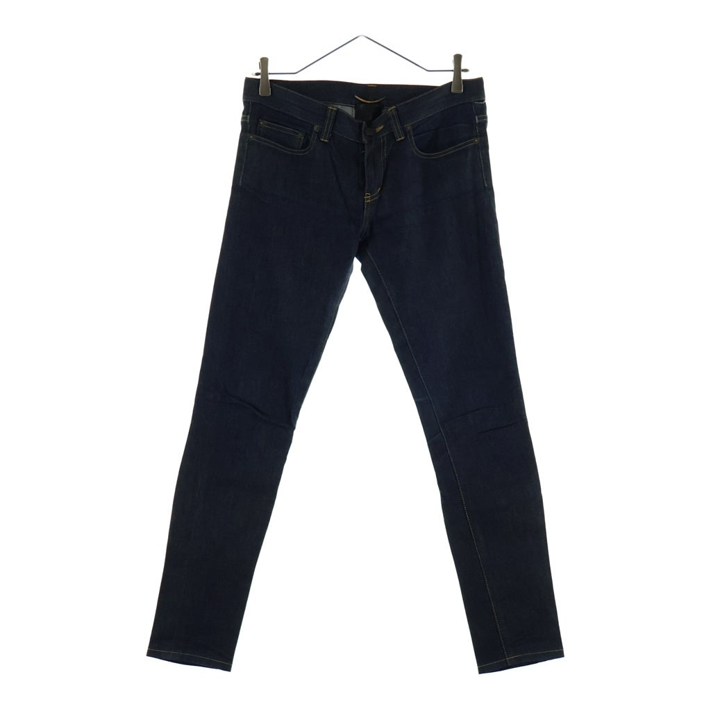 SAINT LAURENT PARIS(サンローランパリ) Hedi期 ジップフライ ハイウイエストスキニージーンズ デニム インディゴ D01 W/SK-LW