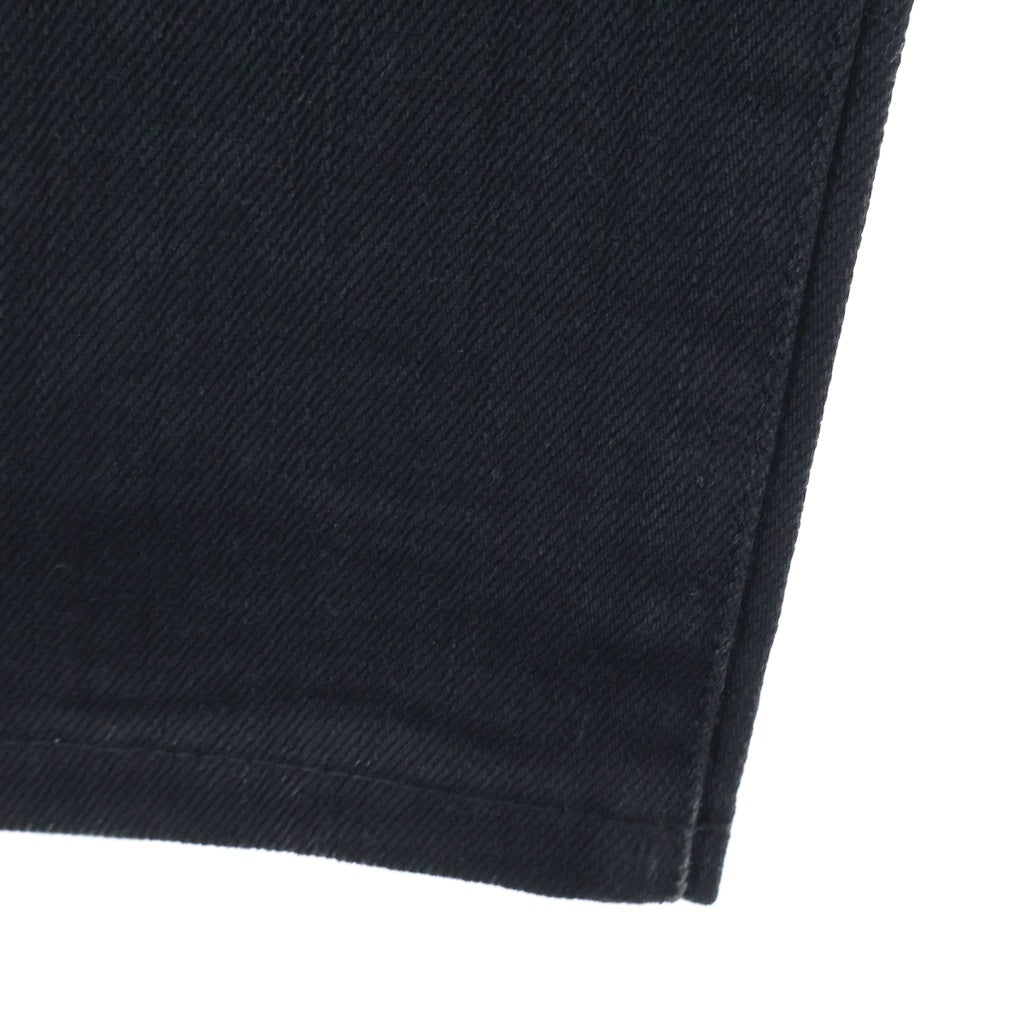 SAINT LAURENT PARIS(サンローランパリ) Hedi期 ジップフライ コーティングスキニージーンズ デニム ブラック D04 W/SK-MW