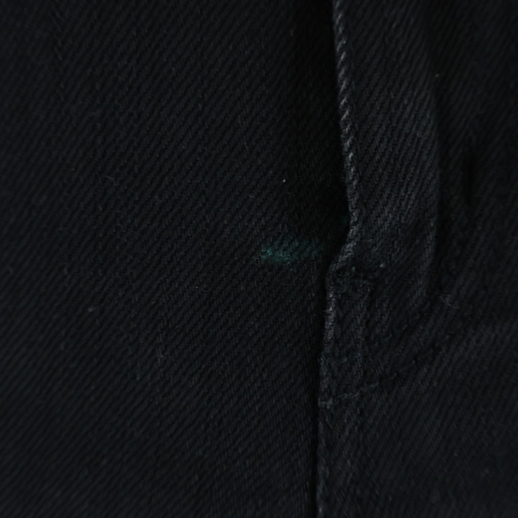 SAINT LAURENT PARIS(サンローランパリ) Hedi期 ジップフライ コーティングスキニージーンズ デニム ブラック D04 W/SK-MW
