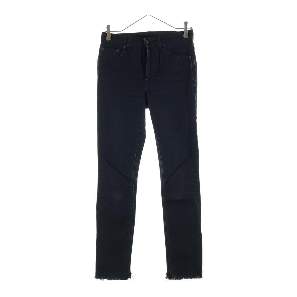 SAINT LAURENT PARIS(サンローランパリ) Hedi期 ジップフライ カットオフ コーティングスキニージーンズ デニムパンツ D01 W/SK-LW D05 W/SK-MW