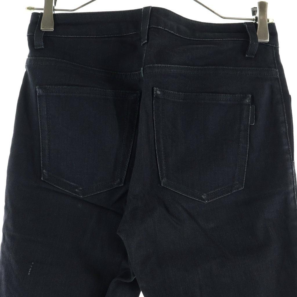 SAINT LAURENT PARIS(サンローランパリ) Hedi期 ジップフライ カットオフ コーティングスキニージーンズ デニムパンツ D01 W/SK-LW D05 W/SK-MW