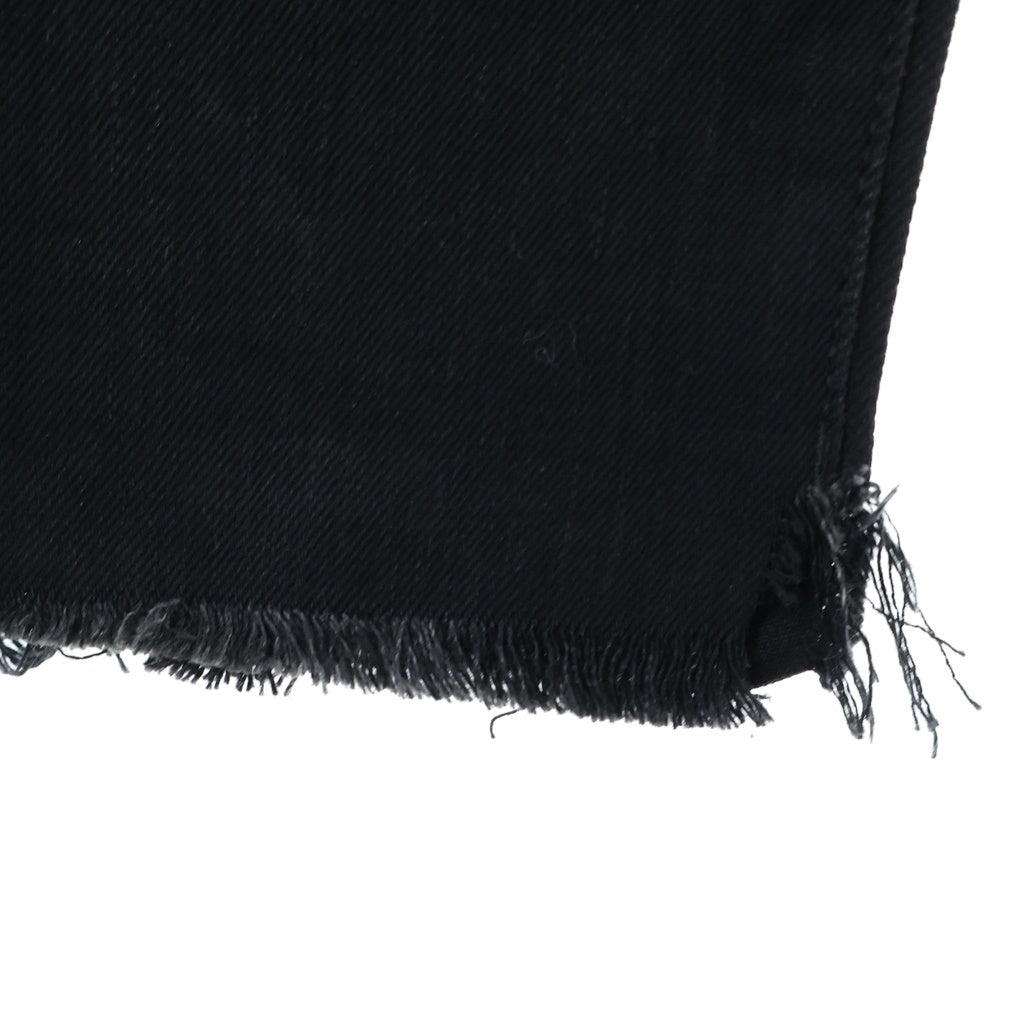 SAINT LAURENT PARIS(サンローランパリ) Hedi期 ジップフライ カットオフ コーティングスキニージーンズ デニムパンツ D01 W/SK-LW D05 W/SK-MW