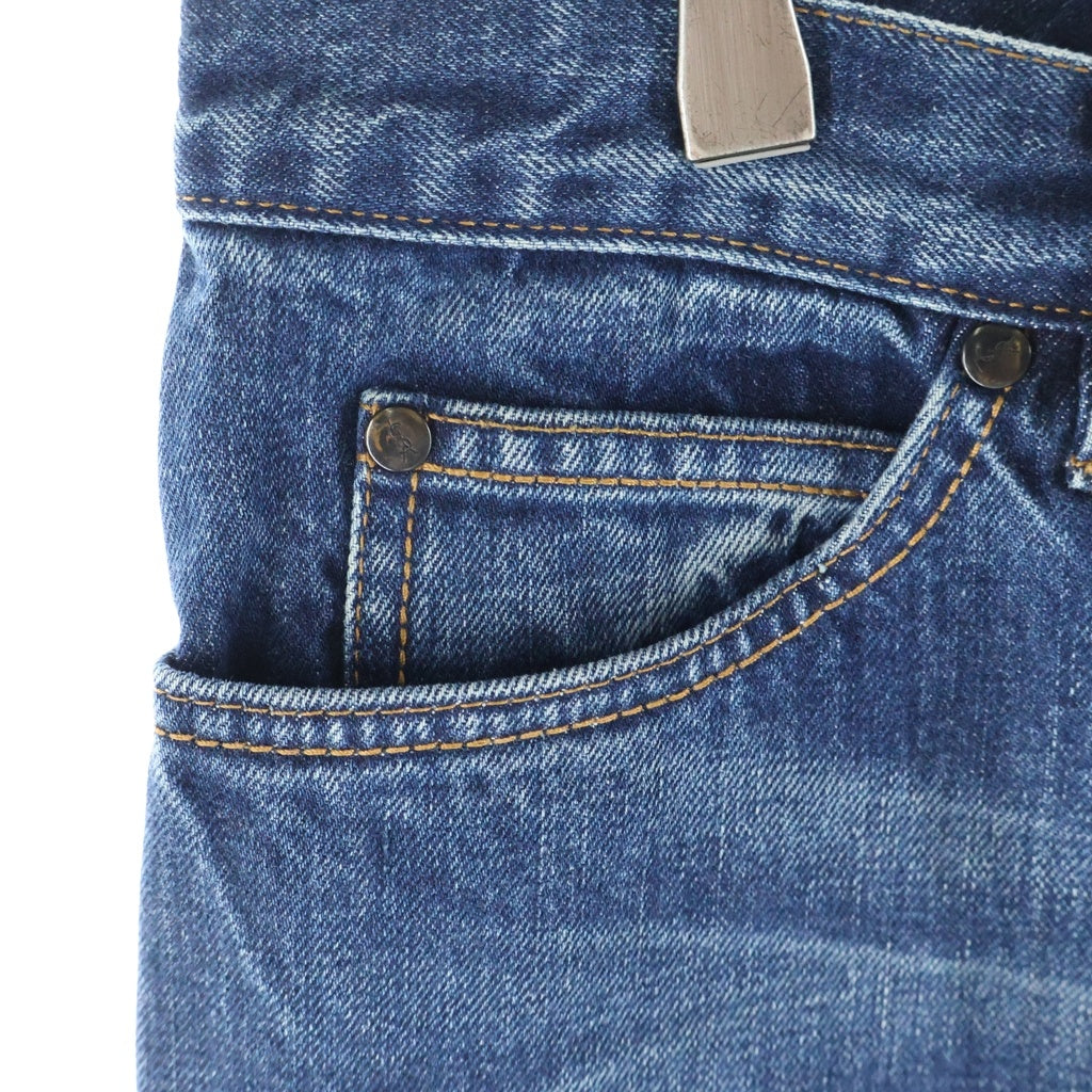 Yves Saint Laurent rive gauche(イヴサンローランリヴゴーシュ) 04SS TOM FORD FLARE DENIM PANTS トム・フォード期 カサンドラロゴ フレアデニムパンツ インディゴ