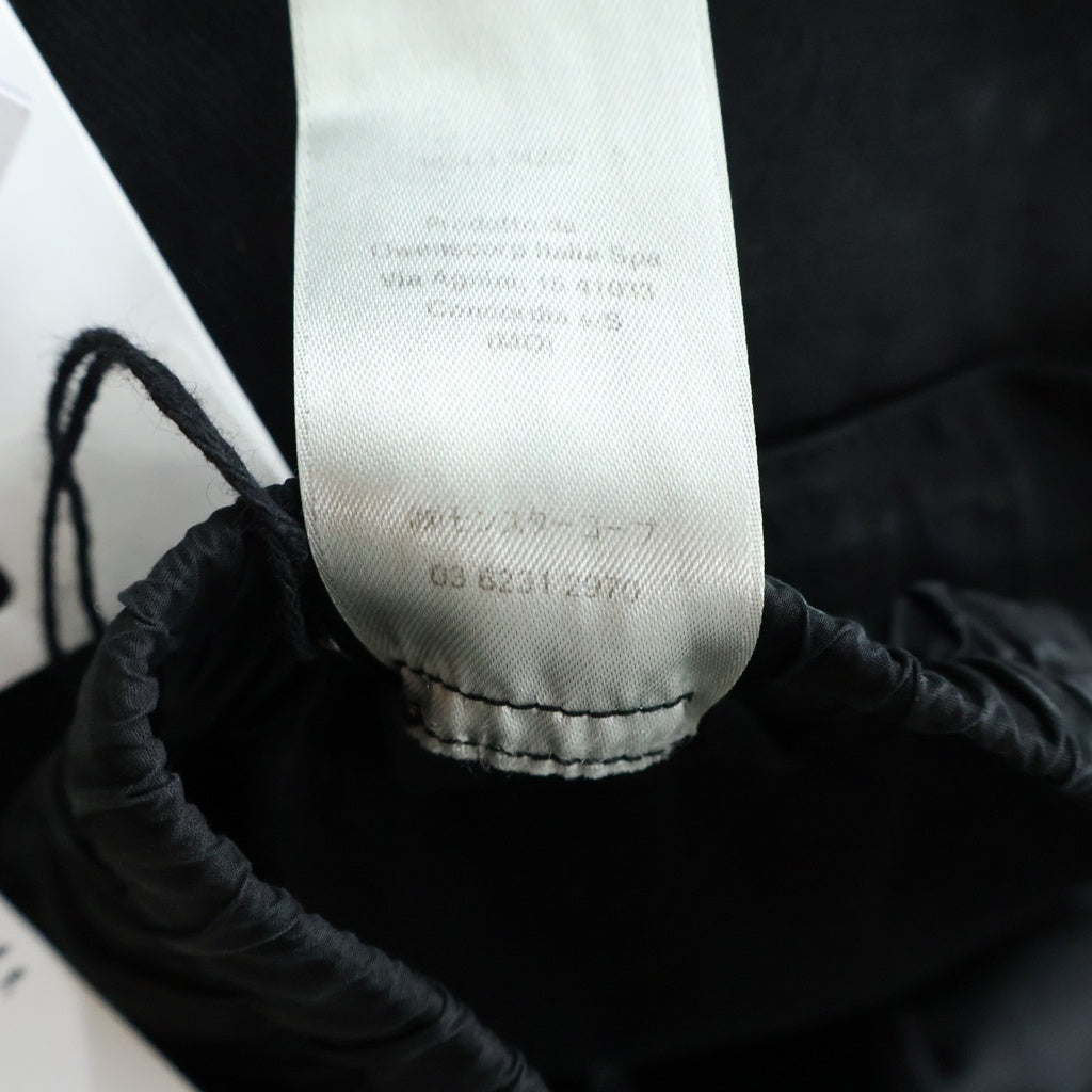 DRKSHDW(ダークシャドウ) 26AW WIDE PUSHER PANTS キャンバス ワイドプッシャーパンツ ブラック DU02F6393-CVS