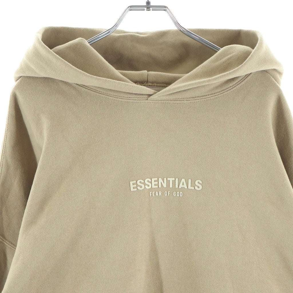 FEAR OF GOD(フィアオブゴッド) HOODIE フェルトロゴ プルオーバースウェットパーカー フーディー ベージュ