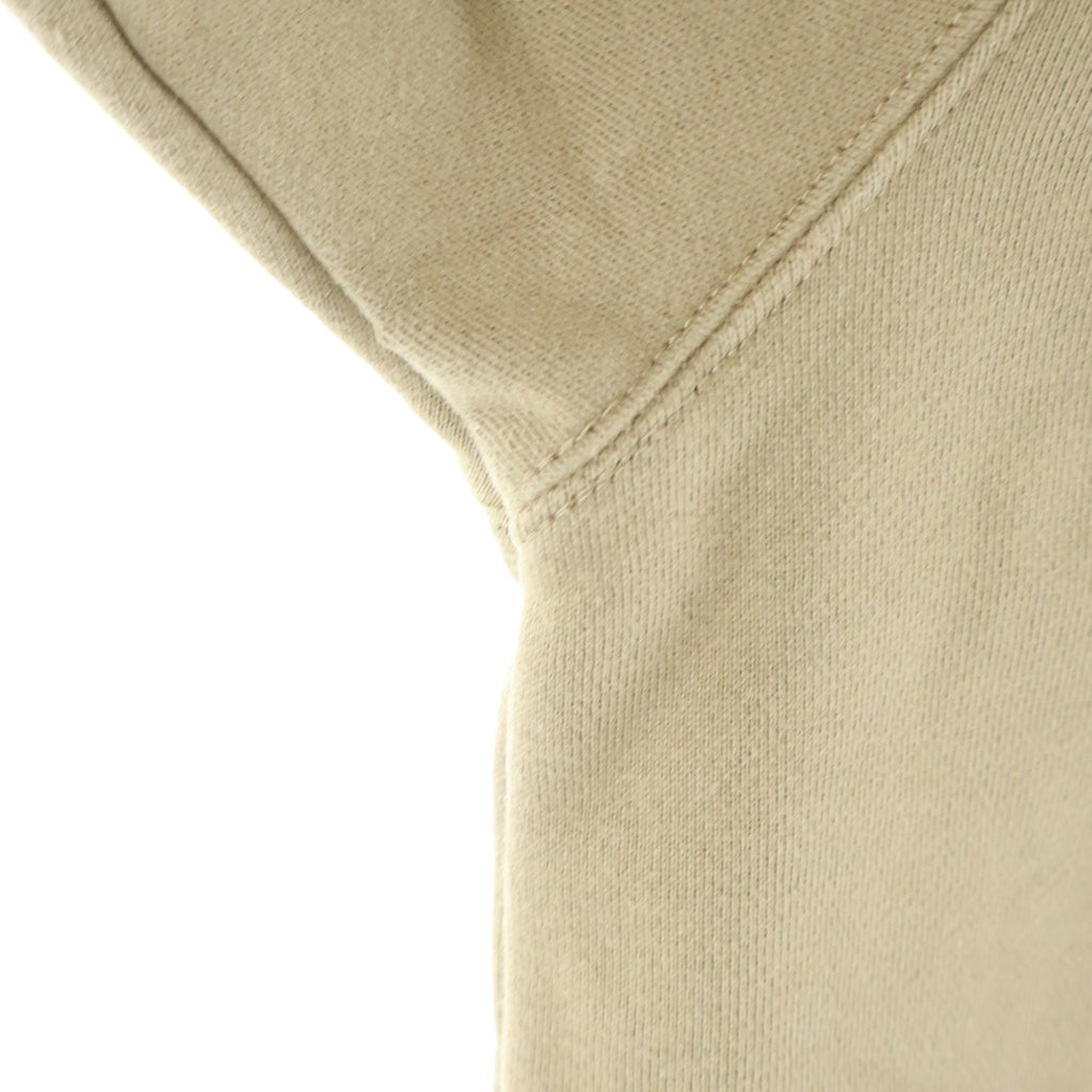 FEAR OF GOD(フィアオブゴッド) HOODIE フェルトロゴ プルオーバースウェットパーカー フーディー ベージュ