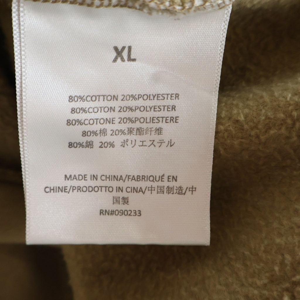 FEAR OF GOD(フィアオブゴッド) HOODIE フェルトロゴ プルオーバースウェットパーカー フーディー ベージュ