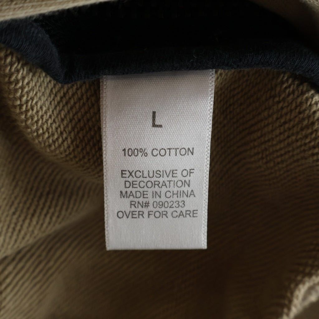 FEAR OF GOD(フィアオブゴッド) HALF ZIP HOODIE ハーフジップ スウェットパーカー フーディー ベージュ