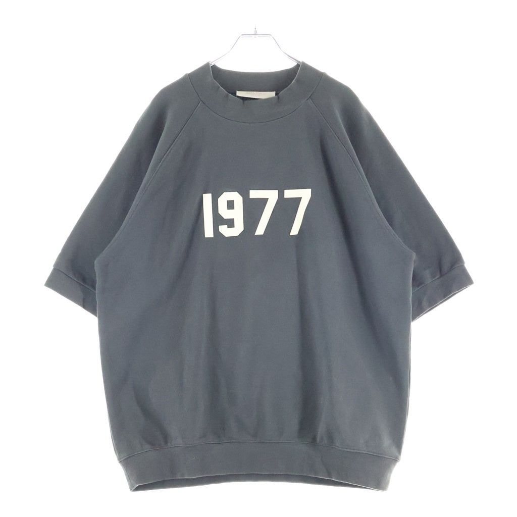 FEAR OF GOD(フィアオブゴッド) SWEAT T-SHIRT 1977 フェルトロゴ スウェット 半袖Tシャツ グレー