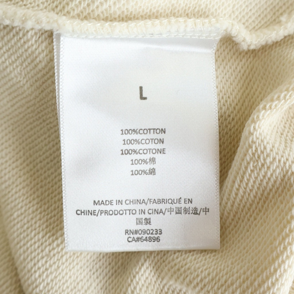 FEAR OF GOD(フィアオブゴッド) SWEAT POLO SHIRT 1977 フェルトロゴ スウェットポロシャツ ラガーシャツ アイボリー