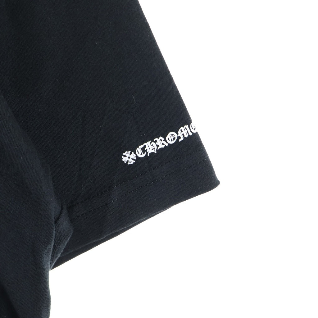 CHROME HEARTS(クロムハーツ) Neck Logo Tee ネックロゴ 半袖Tシャツ カットソー ブラック